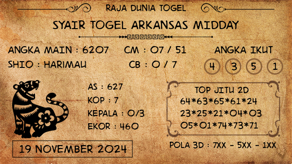 Prediksi Arkansas Midday