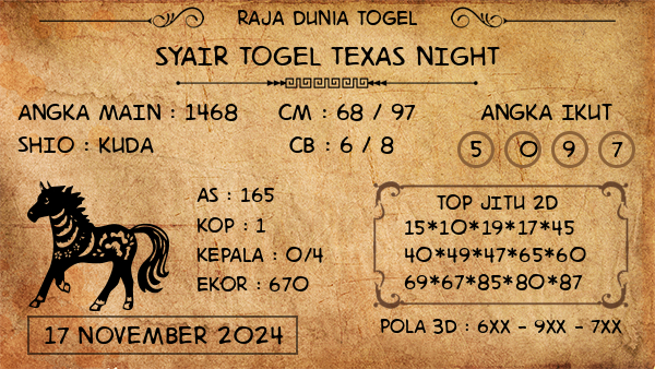 Prediksi Texas Night