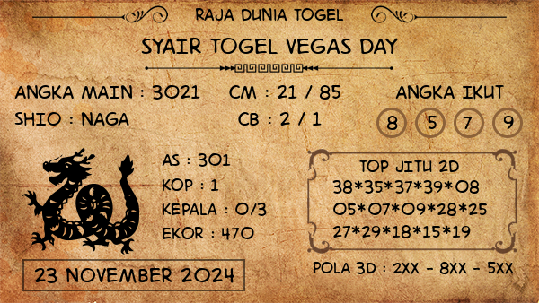 Prediksi Vegas Day