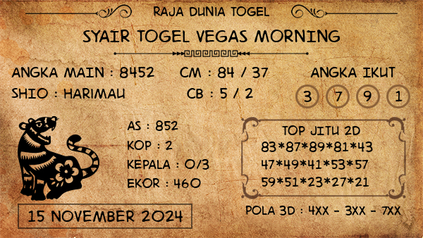 Prediksi Vegas Morning